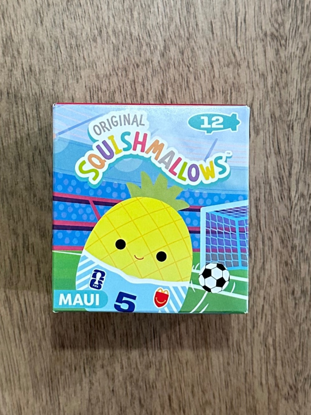 Maui #12 McDonald’s Happy Meal Toy Squishmallows 2026 FIFA In Box